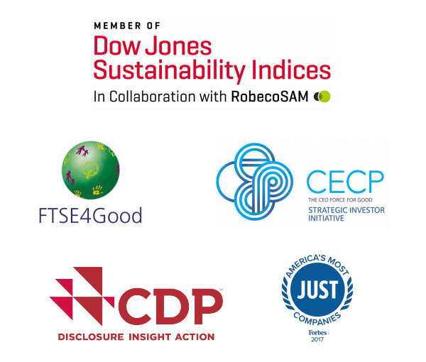 Member of Dow Jones Sustainability Indices